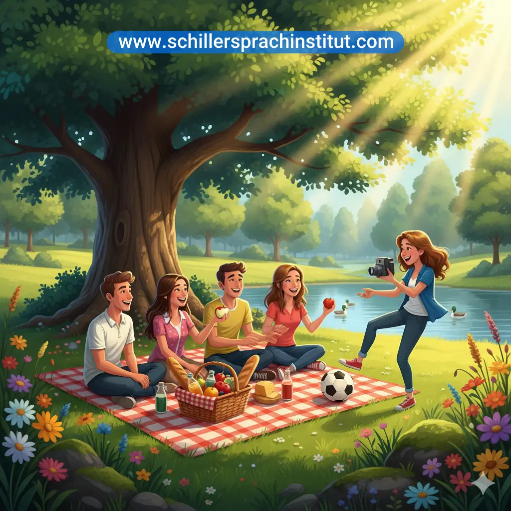 داستان کوتاه Das Picknick im Park (پیک‌نیک در پارک)