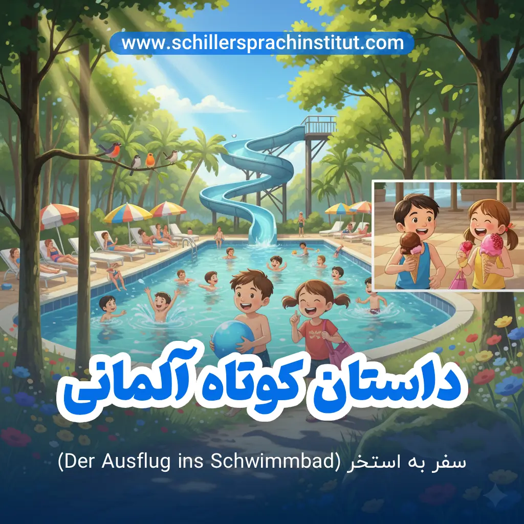 داستان کوتاه Der Ausflug ins Schwimmbad (سفر به استخر)