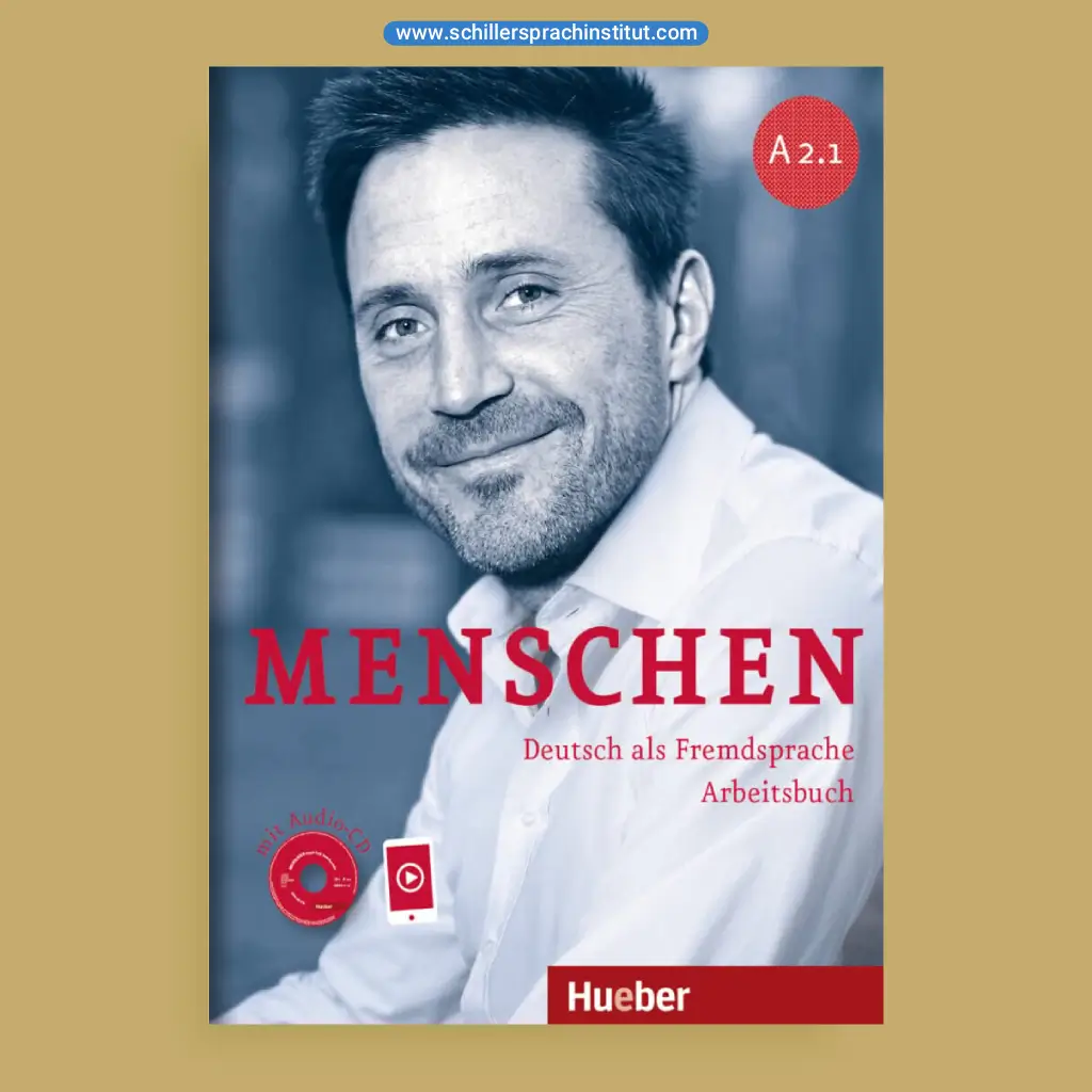کتاب منشن A2.1 – کتاب کار (Menschen A2.1 – Arbeitsbuch)